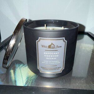 Mahogany Teakwood High Intensity Candle Bath & Body Works/White Barn BBW NWT